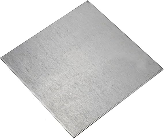 Titanium Sheet Metal Pure Ti Titanium Sheet Foil TA2/GR2 High Purity Experimental Materials Element Science Research 3.9 x 3.9 x 3.9 inches 0.5 x 100 x 100 mm