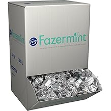 Fazer Fazermint - Creamy - Mint - Dark Chocolate - Candies - Chocolates - Pralines - Box 3,0 kg