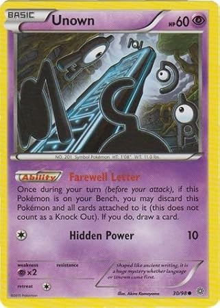 Pokemon - Unown (30/98) - Ancient Origins