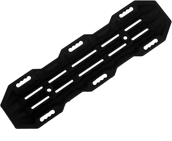 Anti-Skid Grip for 1/10 Scale RC Crawler, 2 Pcs Black Plastic Boards