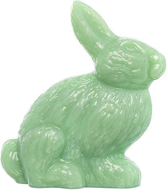 Mosser Glass 5.5" Bunny Figurine | Jadeite