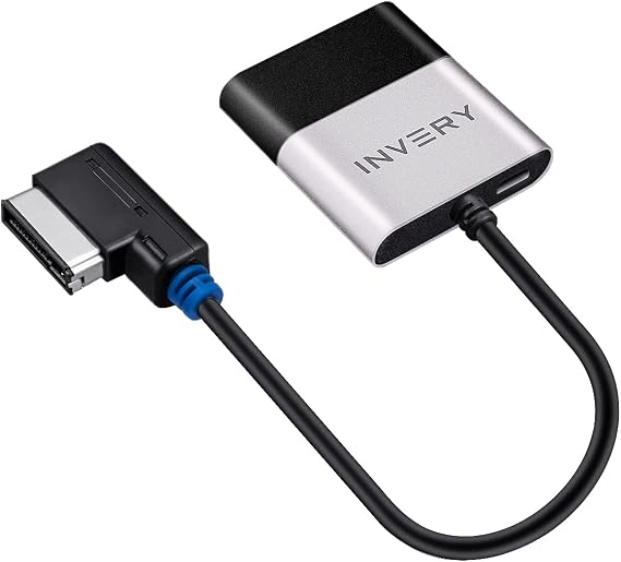INVERY Airdual Bluetooth Adapter Receiver for Audi MMI AMI Music Interface