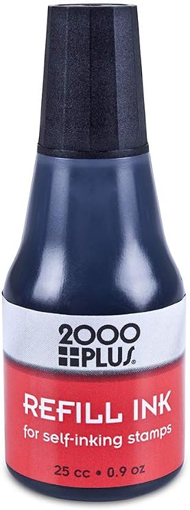 2000 PLUS Self-Inking Refill Ink - Black