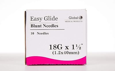 Qty 10 18 ga x 1-12 Dispensing Needle, Blunt Tip