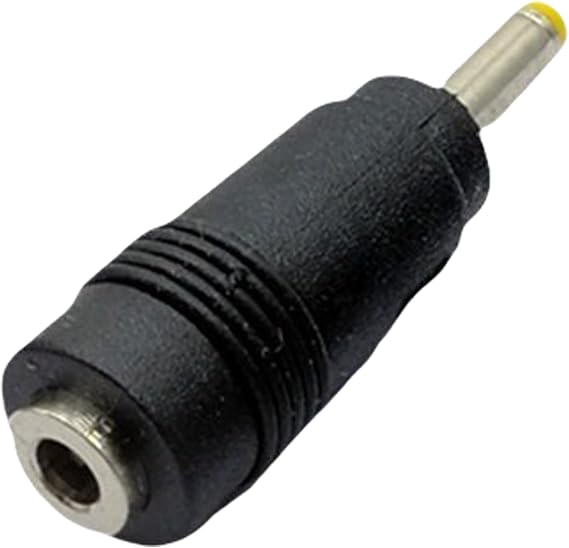 3.5x1.35mm to 4.0x1.7mm Power Adapter Female to Male Charging Converter Connector for Laptops Power Supply Wide Compatibility