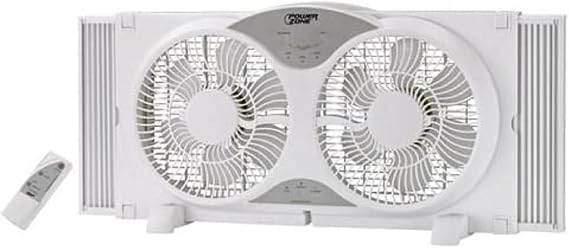 Fan Window Twin 2-Speed 9in