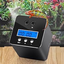 reptile humidifier, LCD with timing function, time length and interval can be set, reptile mister system with 2 spray nozzles, misting system for reptiles of amphibians, tanks, Paludarium
