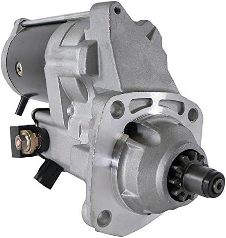 Aj-electric Starter Compatible With John Deere Agricultural Tractor Backhoe Feller Buncher Re501294