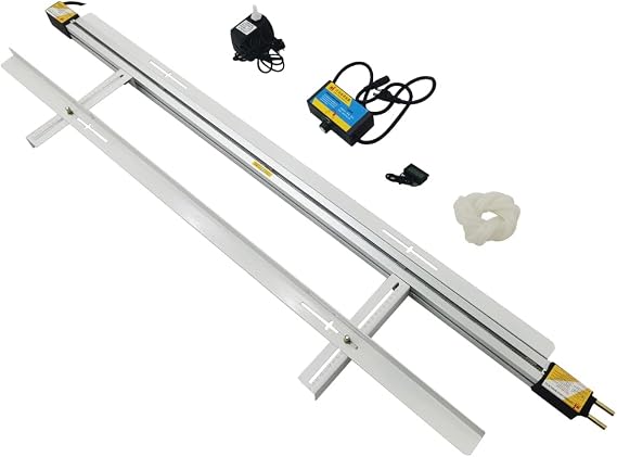 Acrylic Heat Bending Machine(110V,1500W,48in) Light Box Heater with Stand PVC Heater Hot Heating Bender