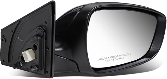 DNA Motoring OEM-MR-HY1321220 Powered Adjustment Right Passenger Side Door View Folding Mirror Compatible with 2014-2016 Elantra, Non-heated