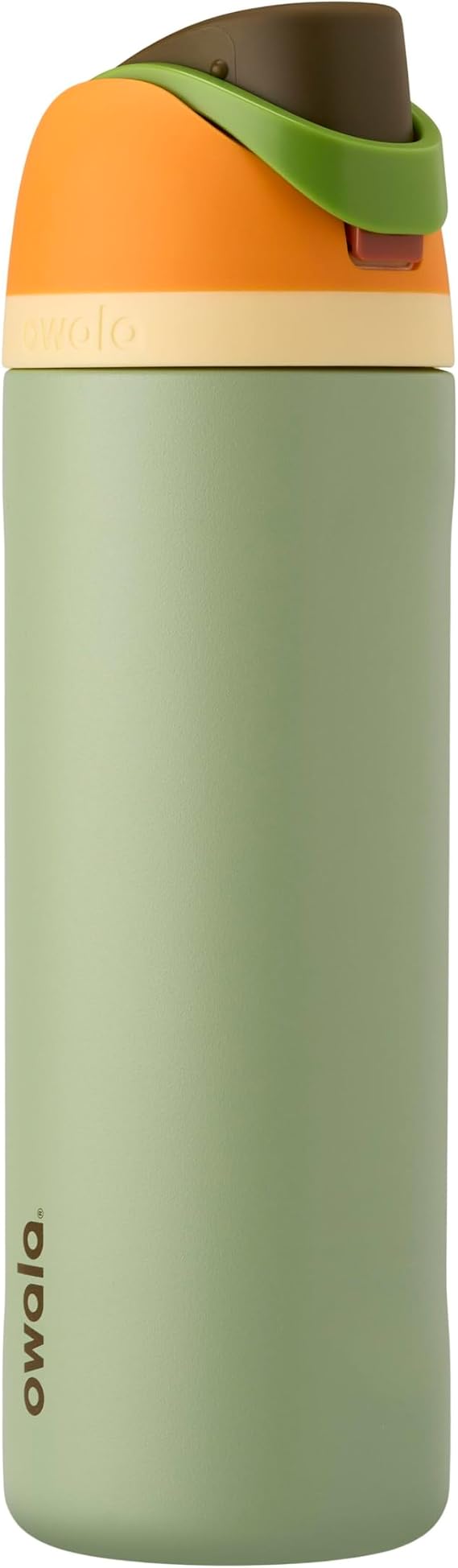 Owala FreeSip Insulated Stainless Steel Water Bottle, 710ml, Camo Cool