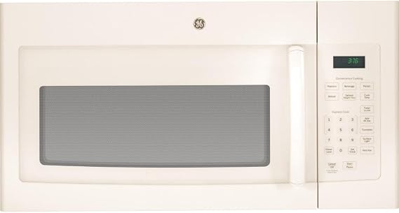 GE MICROWAVES 1029481 1000W 1.6 cu. ft. Over-The-Ran Microwave Oven, Bisque