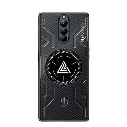 Red Magic 8 Pro Case, Red Magic 8S Pro Back Case, Hard Case for Red Magic 8 Pro, Cooling for Fan Cooler, Magnetic Absorption, Lightweight, Ultra Thin, Shock Absorption, Cover for Red Magic 8S Pro