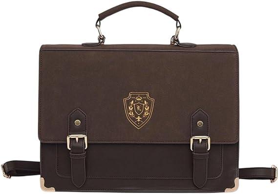 Ita Bag Backpack, Pin Display Bag, Cute Vintage Leather Backpack, Pu Leather Messenger Japanese Purse for Women Crossbody