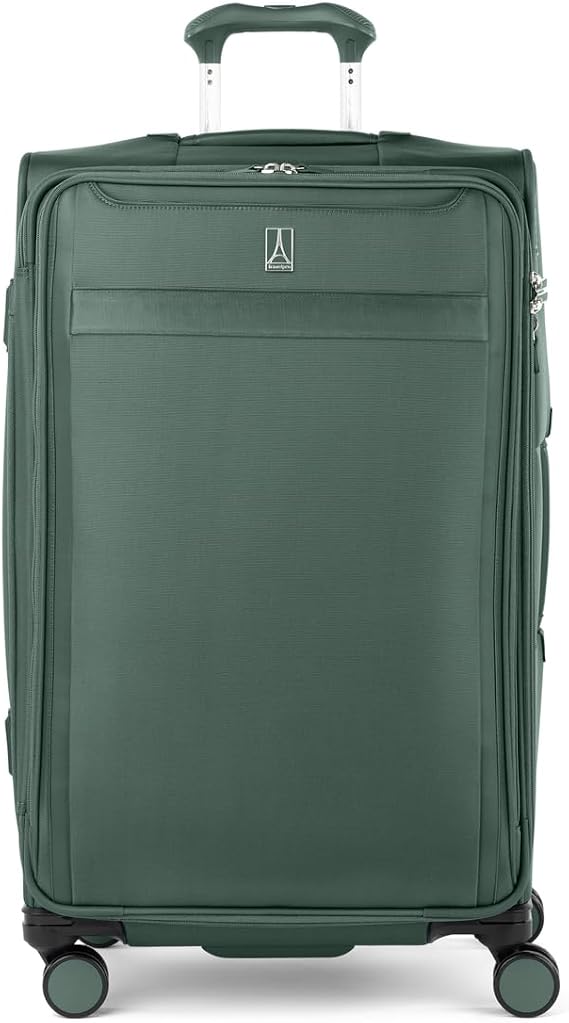 Travelpro VersaPack+ Softside Checked Luggage Suitcase, Green, 29-Inch