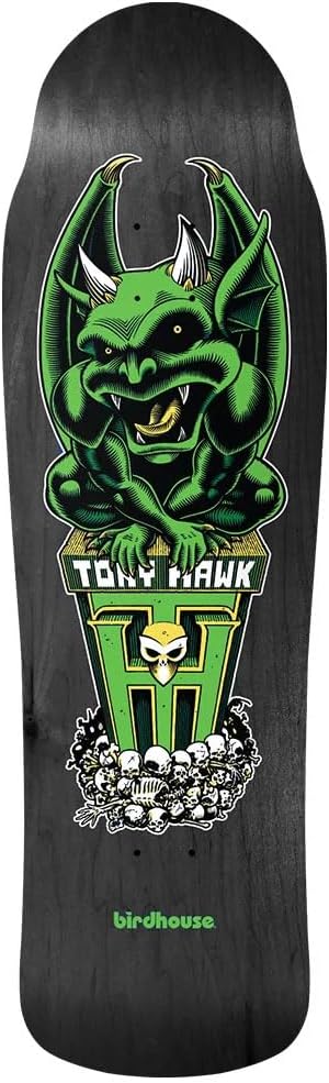 Birdhouse Skateboard Deck Tony Hawk Gargoyle 9.75" x 32"