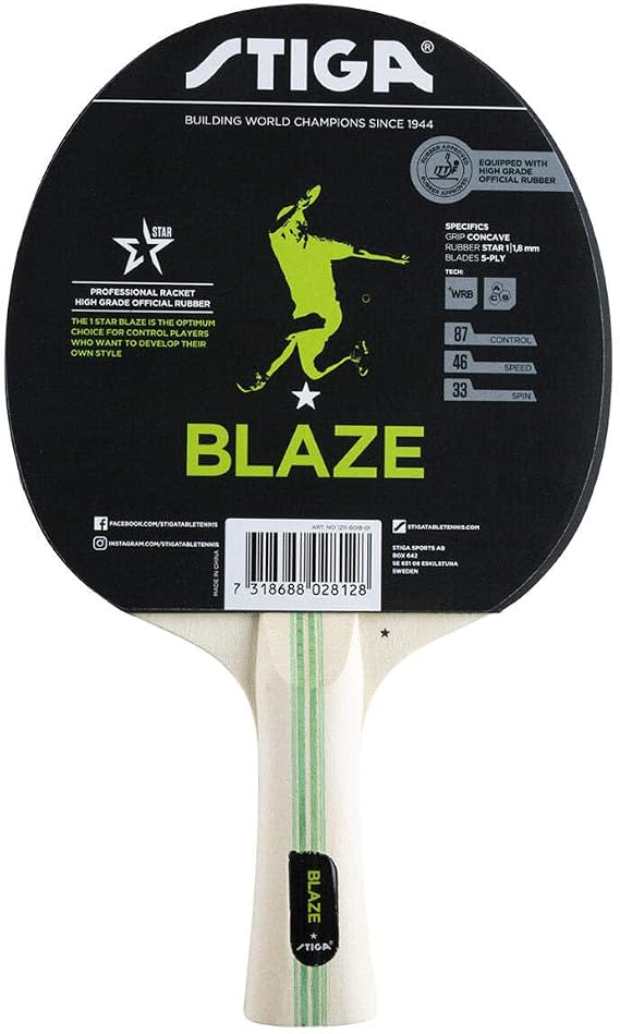 Stiga Blaze Table Tennis Paddle