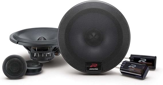 Alpine R-S65C.2 6.5 Inch Component 2-Way Speakers (Pair)