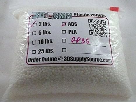 BASF Terluran GP-35 ABS Pellets, Natural (2 lbs.)