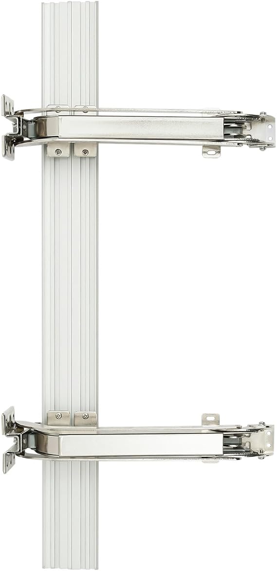 Lateral Opening Door Hinge Set, 15.4lb Heavy Duty Hinge Sliding Door Hinges, Heavy Duty Hinge 180 Parallel Opening Cabinet Wardrobe Door Sliding for Cabinet Doors Closet Doors Bookshelves