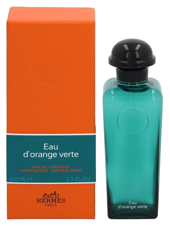 Hermes Eau D'Orange Verte Eau De Cologne Natural Spray, 3.3 oz.