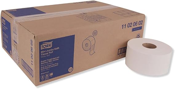 Essity TRK11020602 Advanced Jumbo Bath Tissue Septic Safe White