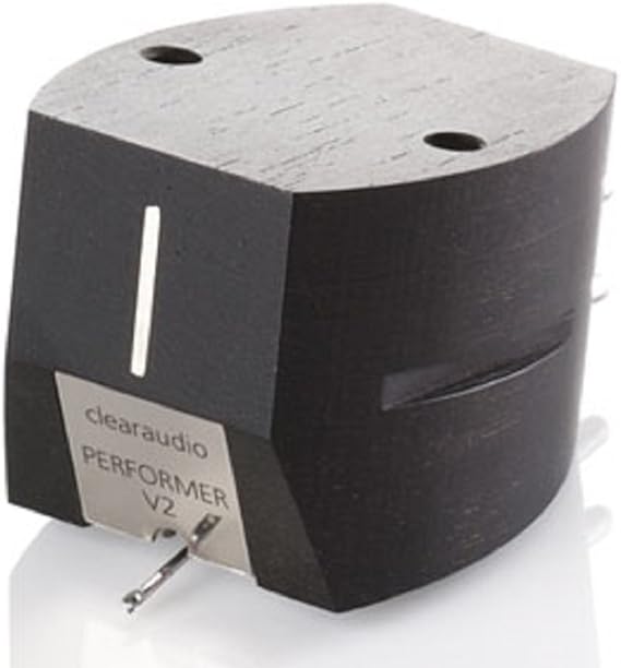 Clearaudio Performer V2 Ebony hi-output MM Phono Cartridge with Ebony Body