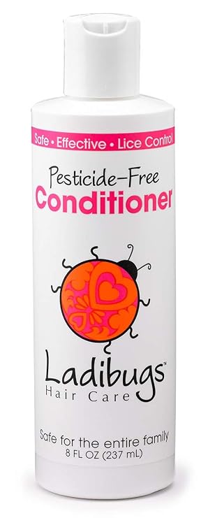 LADIBUGS Lice Prevention Conditioner - Daily Mint Lice Defense 8oz