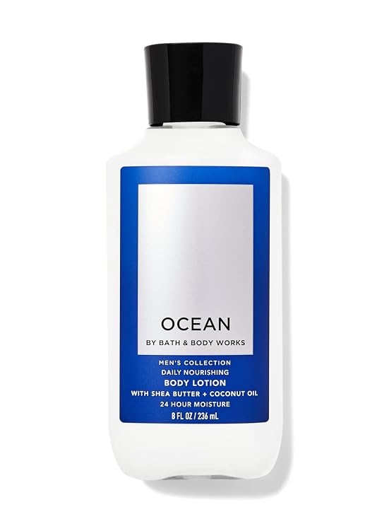 Bath & Body Works, Signature Collection Body Lotion, Ocean For Men, 8 Ounce