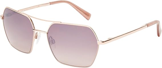Ted Baker TWS254 Women's Modern Geometric Aviator Sunglasses
