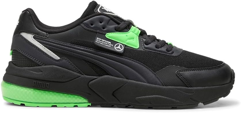PUMA Mens Mercedes Amg Petronas F1 Vis2k Lace Up Sneakers Shoes Casual