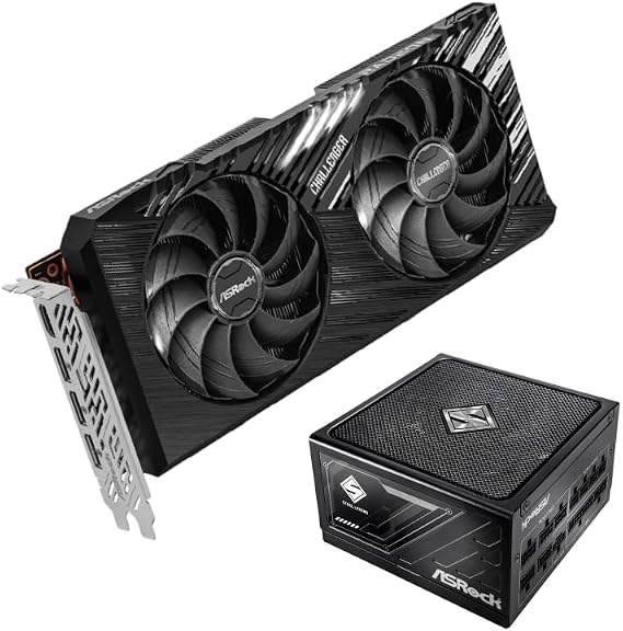 ASRock RX 7700 XT Challenger 12GB OC + Steel Legend SL-850G PSU: Ultimate 1440p Gaming & Power Combo