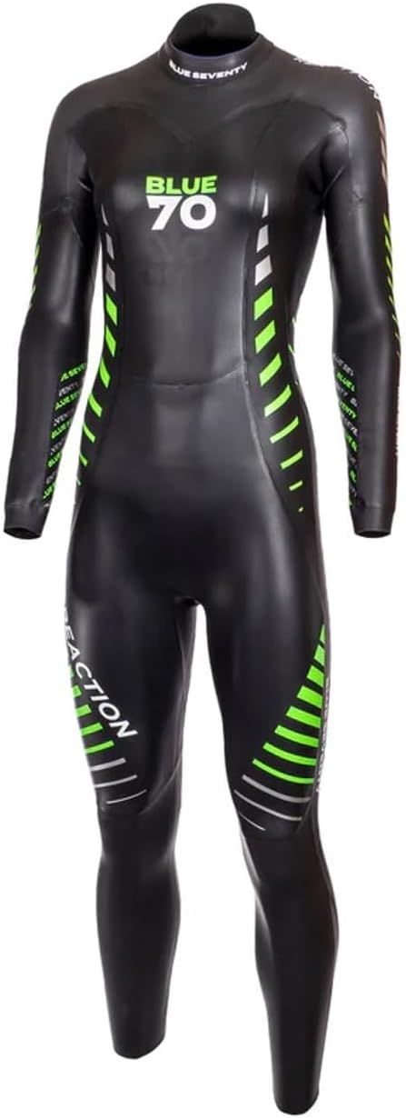 Blue Seventy Women's Reaction Wetsuit (Black, WMS, Blue Seventy)