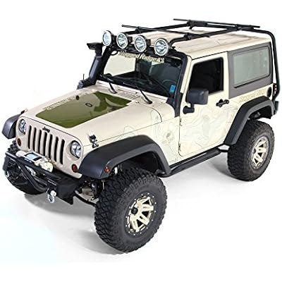 Rugged Ridge | Sherpa Roof Rack Kit | 11703.21 | Fits 2007-2018 Jeep Wrangler JK 2-Door