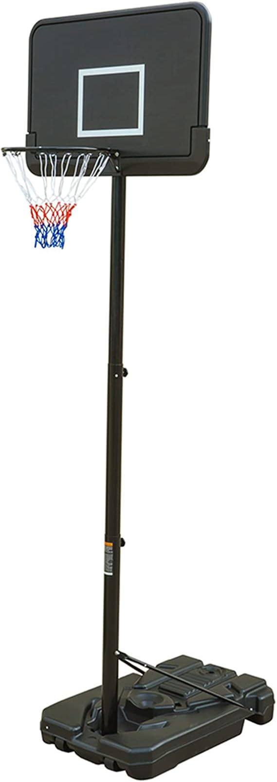 Basketball Hoop and Stand, 6.5-10 Ft Adjustable Basketball Hoop, Outdoor Basketball Hoop with Wheels, Training Basketball Rack