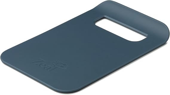 Zeal “Straight to Pan” Slim Kitchen Chopping Board, Plastic, 21.5 x 14.5 x 2 cm (Provence Blue)