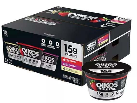 Greek Yogurt Variety Pack, 5.3 oz., 18 ct.