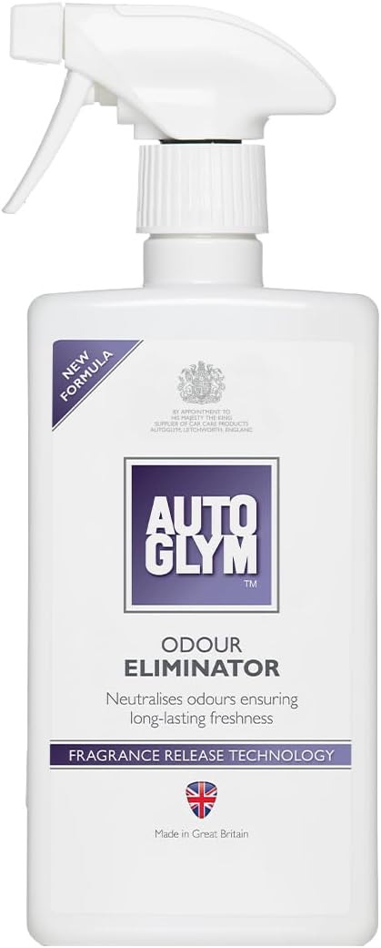 Autoglym Odour Eliminator 500ml Car air freshener spray with revitalising technology for long-lasting freshness