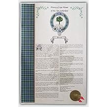 Gibes of the Clan Buchanan - Scottish Clan & Sept 11x17 History Print - Tartan, Buckle, Crest, Last Name Surname Meaning, Genealogy, Family Tree Research Aid, Roots, Ancestry, Ancestors and Namesakes