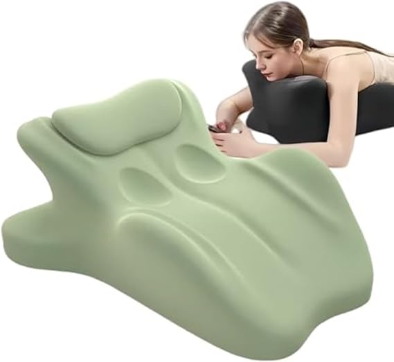 27° Couple Pillow - Memory Foam Intimacy Wedge - Enhanced Comfort & Sweet Spot Positions,Enhanced Connection,green