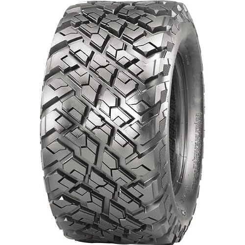 Ocelot P3118 Golf Cart Tire 20x10-10 All-Terrain Style Tread 4-Ply Construction with Non-Directional Tread Pattern for Durability, Grip, and Traction across a Variety of Terrain Types