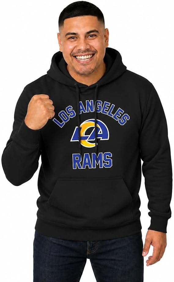 Team Fan Apparel NFL Gameday Hoodie Pullover Sweatshirt for Men and Women