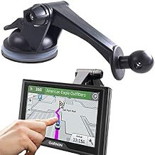 GPS Mount for Garmin | GPS Dashboard Mount Dash Windshield Window Car Holder for Garmin Nuvi RV Dezl Drive Drivesmart Driveassist and More
