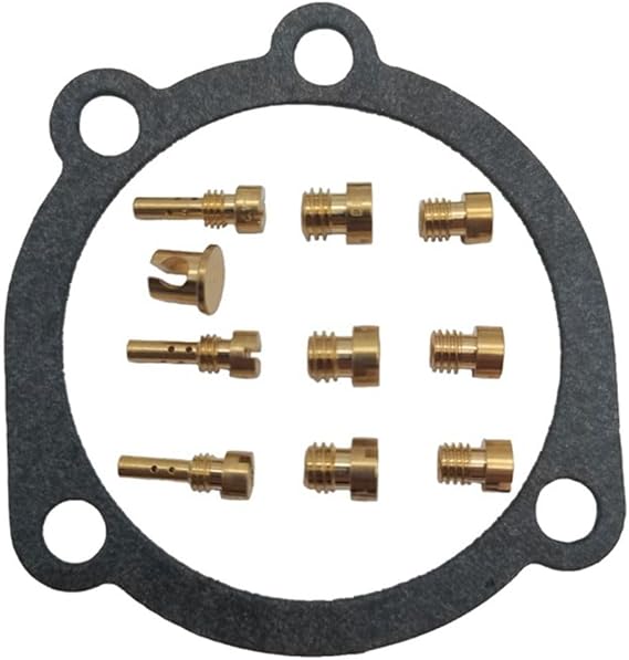 Carburetor Carb Jet Kit for CV40 Main Jet - Slow/Pilot Jet With Gasket 180 185 190 195 42 45 48 XL883 XL1200 CV 40mm 27421-99 27465-04 27490-04 27490-96 27731-04 1988 1989 1990-2016 23-135