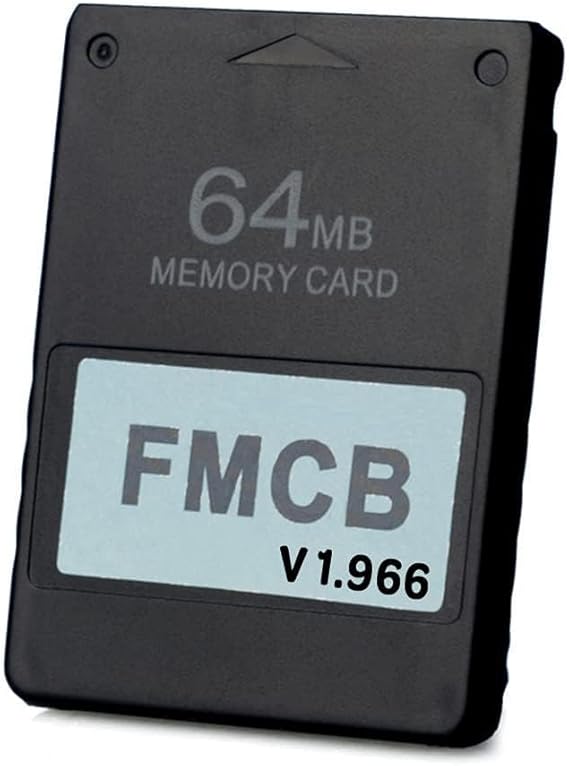 PS2 FMCB Free McBoot Card v1.966 Memory Card 64 MB for PlayStation 2
