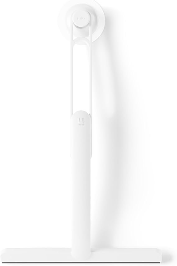 Umbra Flex duş çekçeki, silikon pencere çekçeki, çıkarılabilir saplı, beyaz
