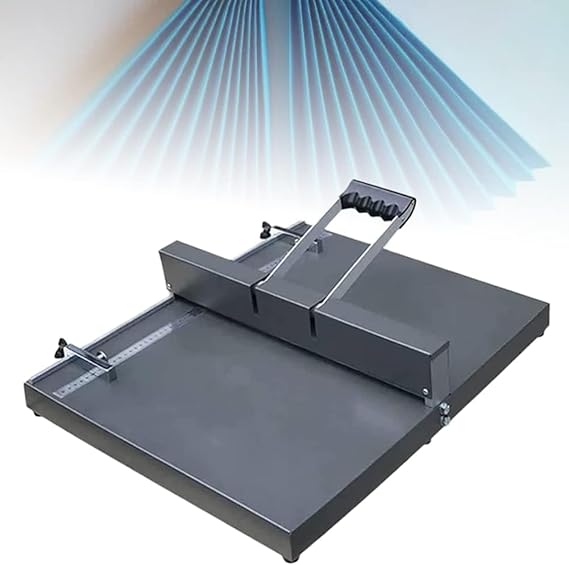 350mm Manual Creasing Machine,Scoring Paper Creasing Machine,A3/A4 Paper Folding Machine,Desktop Metal Paper Creaser for Greeting Cards Booklets