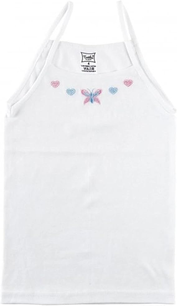 Tutku Underwear Girls Rope Strap Embroidered Athlete 6 Pack