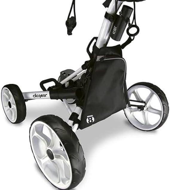 Clicgear 8 Golf Trolley Accessory Bag,Black