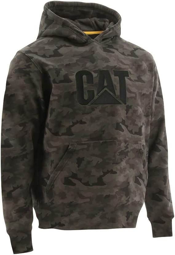 Caterpillar Men's Caterpillar Trademark Hooded Sweatshirt Sweatshirt (pack of 1)